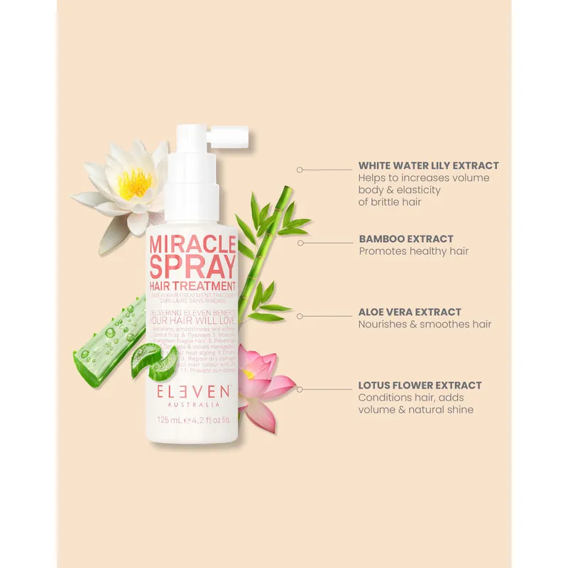 Bild 2 för Eleven Australia Miracle Spray Hair Treatment 125 ml