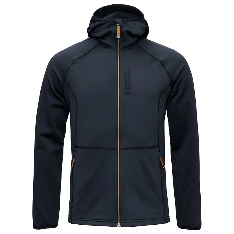 Alternativ bild 0 för Elevenate M Skiers Fleece Hood Dark Ink