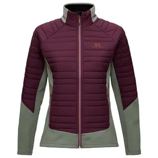 Produktfoto för Elevenate W Fusion Stretch Jacket Aubergine Blocked