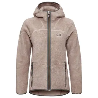 Produktfoto för Elevenate W Glacier Pile Hood Ginger Beige