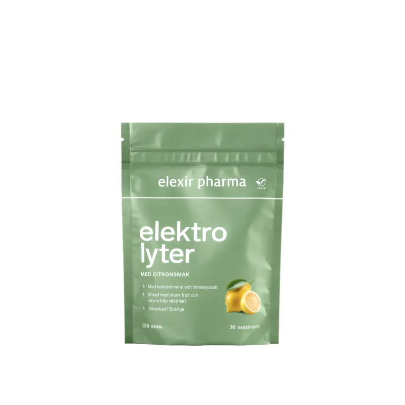Bild 1 för Elexir Pharma Elektrolyter Citron 150 g