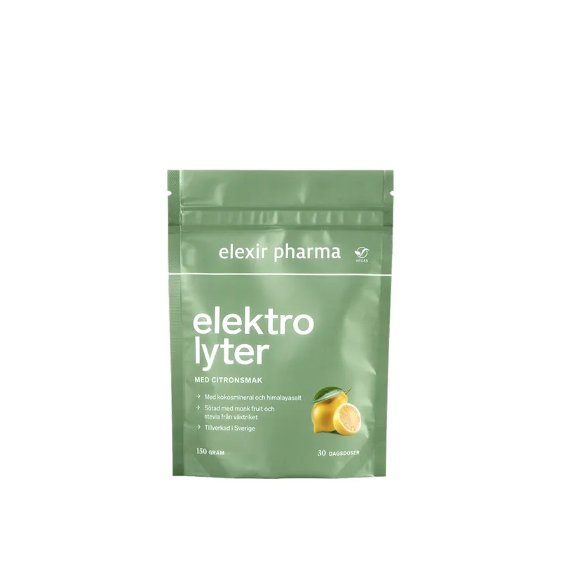 Bild 2 för Elexir Pharma Elektrolyter Citron 150 g