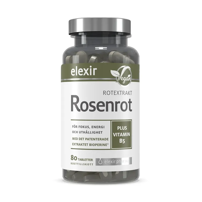 Bild 1 för Elexir Pharma Elexir Rosenrot 80 tabletter