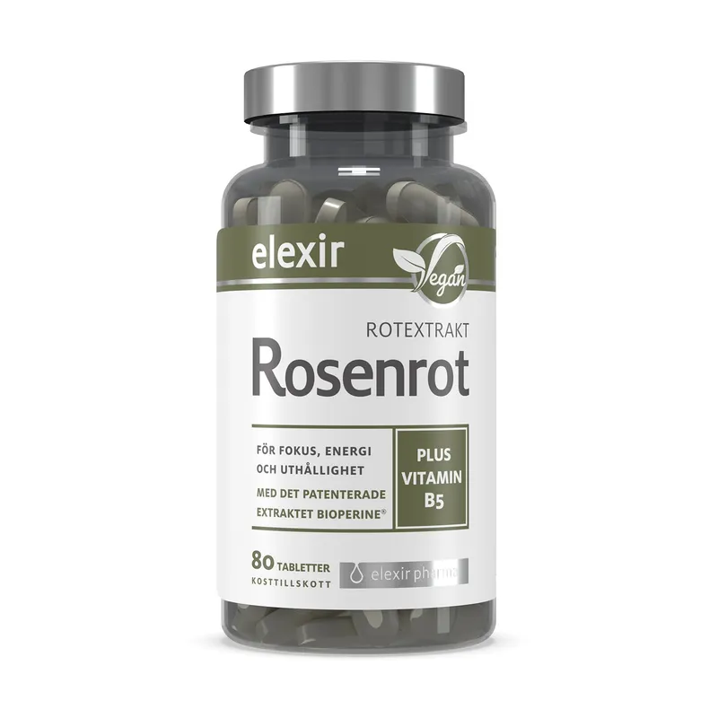 Bild 2 för Elexir Pharma Elexir Rosenrot 80 tabletter