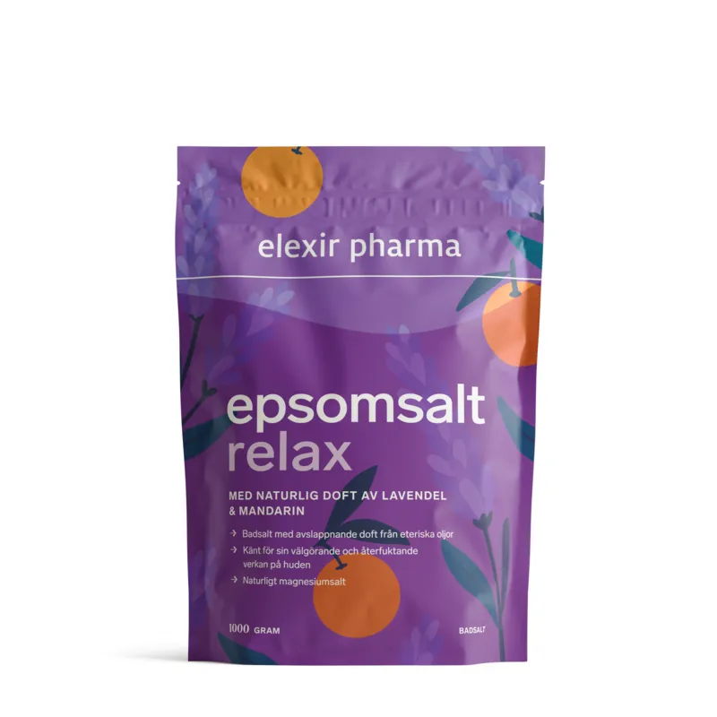 Bild 1 för Elexir Pharma Epsomsalt Relax 1 kg