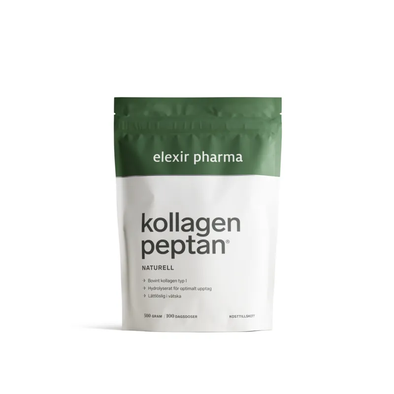 Bild 1 för Elexir Pharma Kollagen 100% Peptan Kollagen 500 g