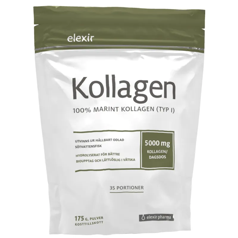 Bild 1 för Elexir Pharma Kollagen 35 Portioner