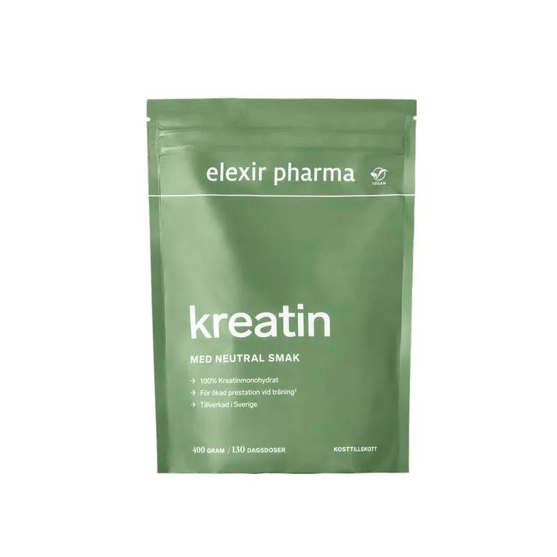 Bild 2 för Elexir Pharma Kreatin Naturell 400 g