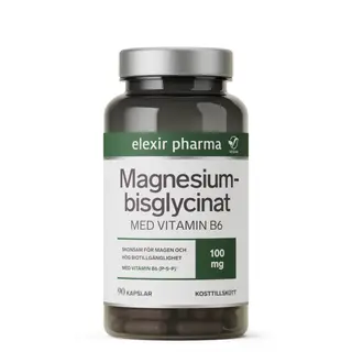 Produktfoto för Elexir Pharma Magnesiumbisglycinat 90 kapslar