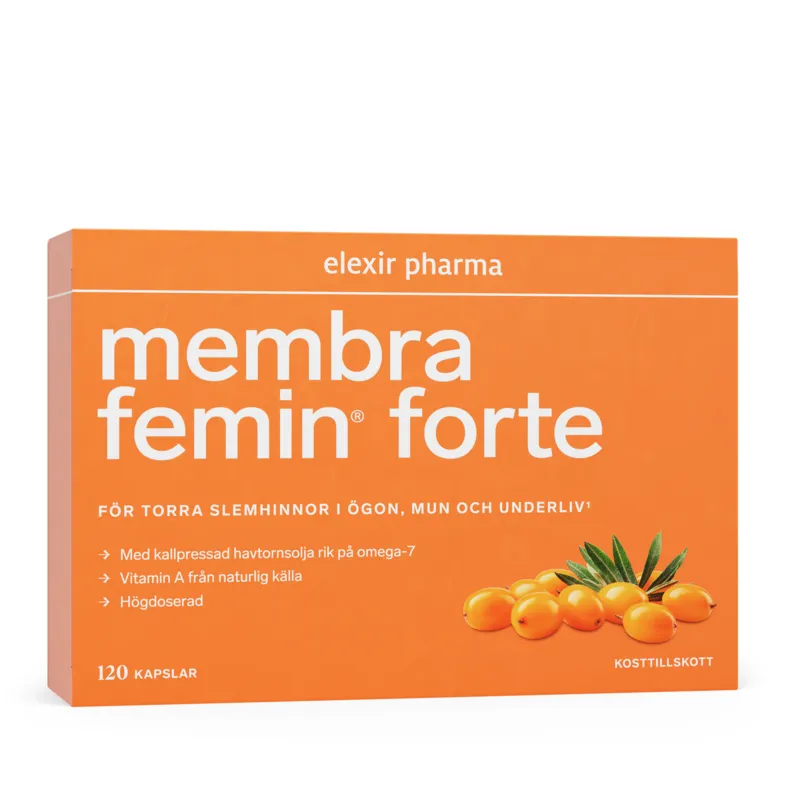 Bild 1 för Elexir Pharma MembraFemin Forte 120 kapslar