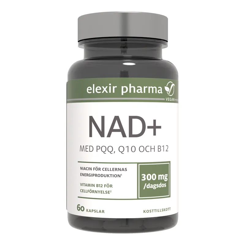Bild 2 för Elexir Pharma NAD+ 60 kapslar
