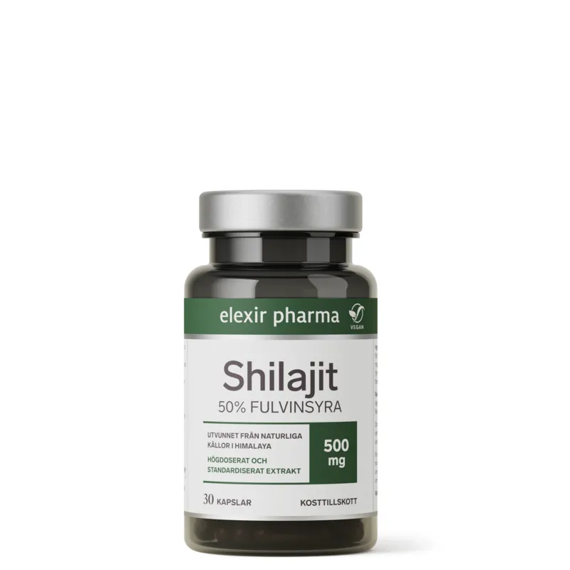 Bild 1 för Elexir Pharma Shilajit 30 kapslar
