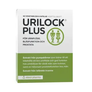 Produktfoto för Elexir Pharma Urilock Plus 60 kapslar