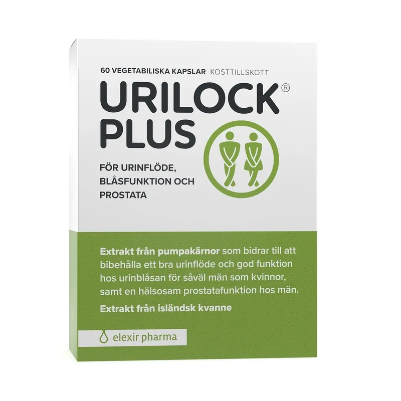 Bild 1 för Elexir Pharma Urilock Plus 60 kapslar