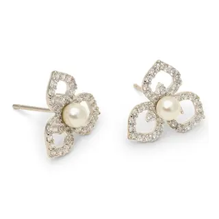 Produktfoto för Elise Earrings - Ivory Pearl
