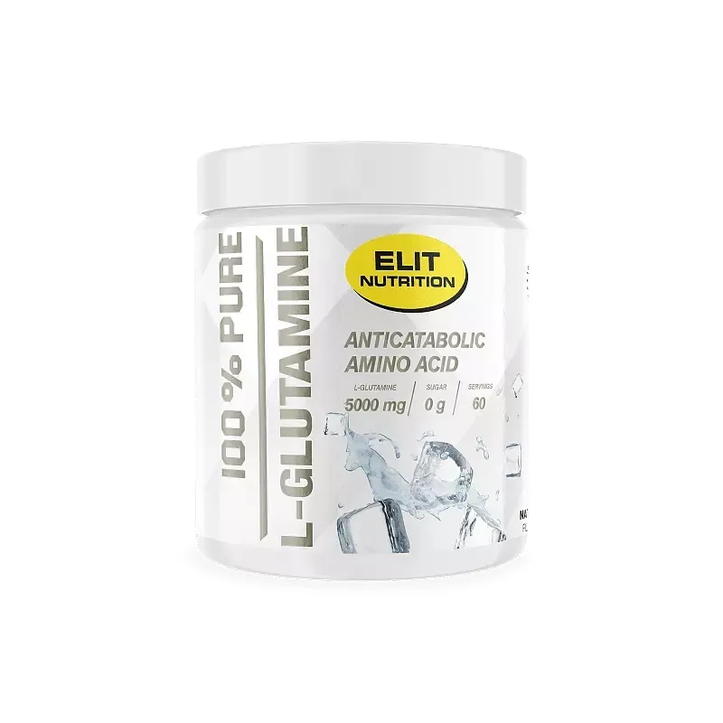 Bild 1 för Elit Nutrition 100% Pure L-glutamine Naturell 300 g