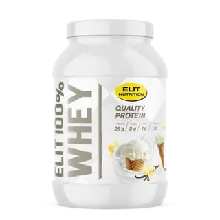 Produktfoto för Elit Nutrition 100% Whey Protein Vanilla 900 g
