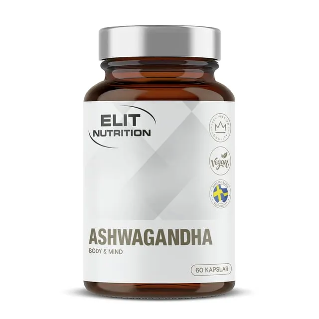 Alternativ bild 0 för Elit Nutrition Ashwagandha 60 kapslar