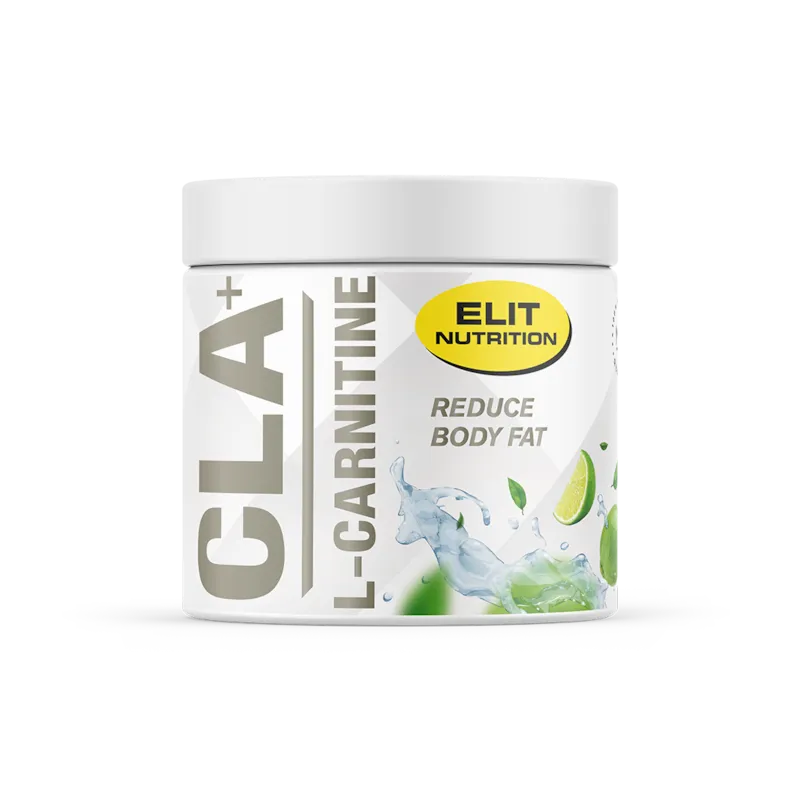 Bild 1 för Elit Nutrition CLA + L-Carnitine Powder Lime 180g
