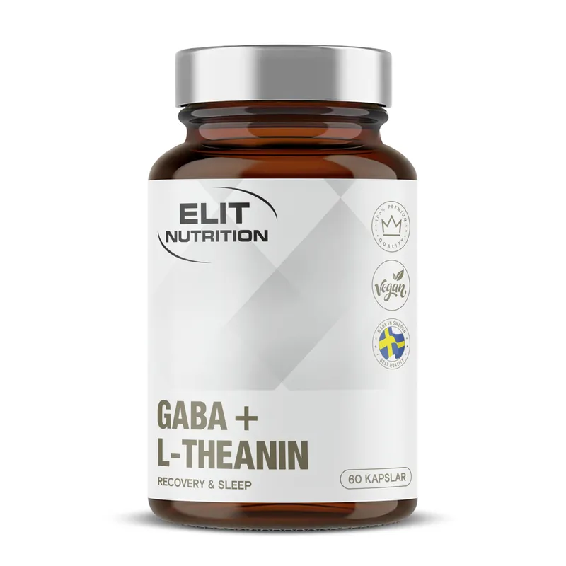 Bild 2 för Elit Nutrition GABA + L-Theanine 60 kapslar