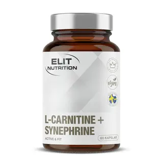 Produktfoto för Elit Nutrition L-Carnitine + Synephrine 60 kapslar