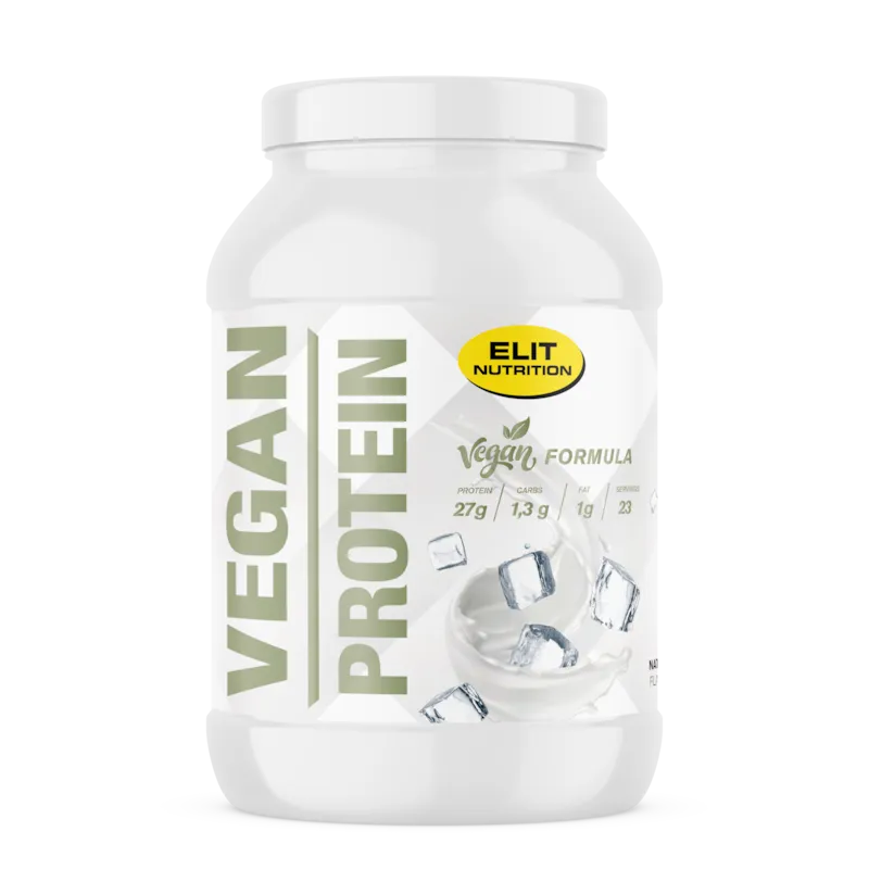 Bild 1 för Elit Nutrition Vegan Protein Laktosfri Proteinpulver Naturell 750 g