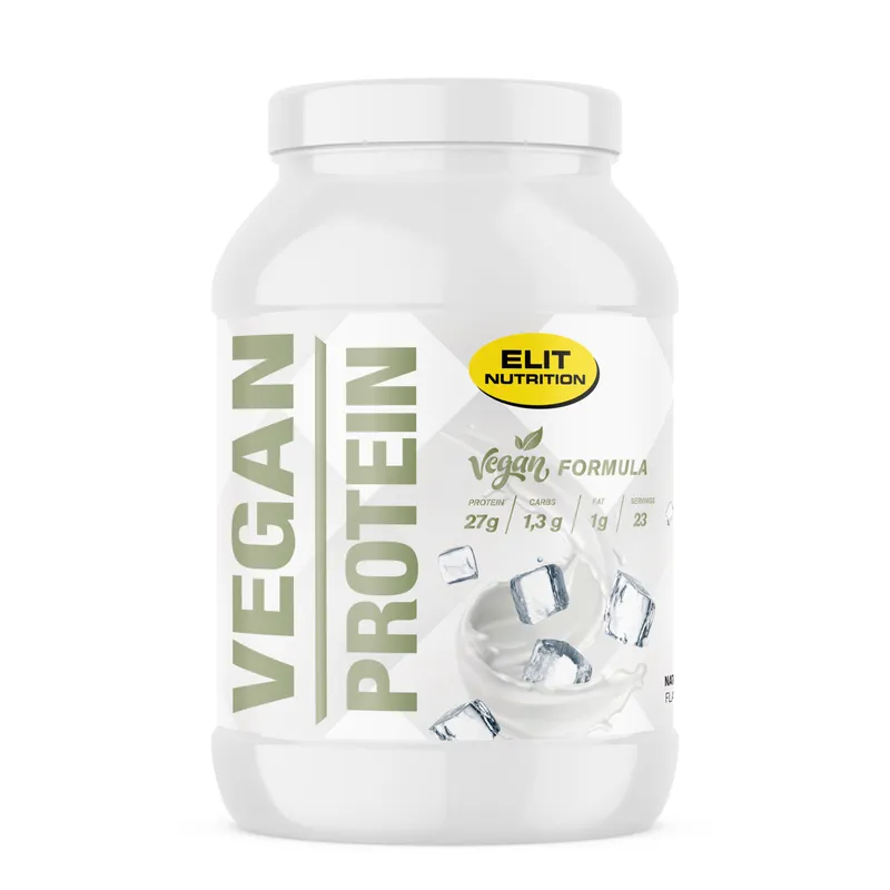 Bild 2 för Elit Nutrition Vegan Protein Laktosfri Proteinpulver Naturell 750 g