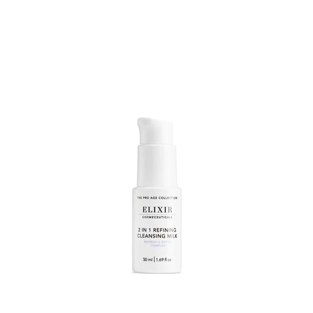 Alternativ bild 0 för Elixir Cosmeceuticals 2 Iin 1 Refining Cleansing Milk Travelsize
