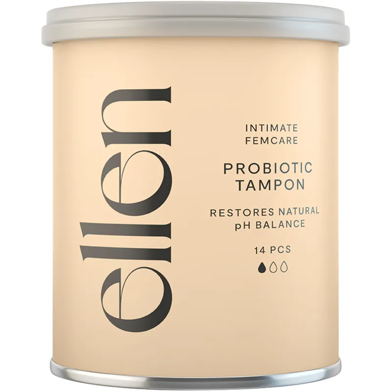 Bild 2 för Ellen Probiotic Tampon Light 14 st