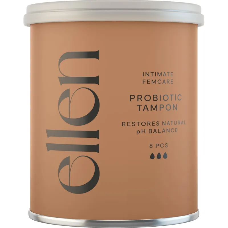 Bild 2 för Ellen Probiotic Tampon Rich 8 st