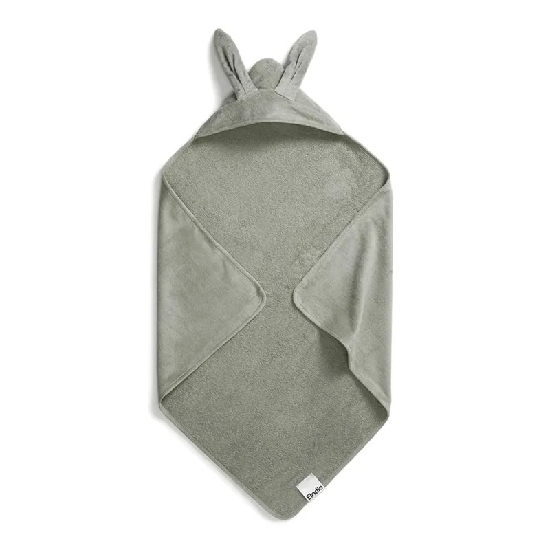 Bild 2 för Elodie Badcape Mineral Green Bunny
