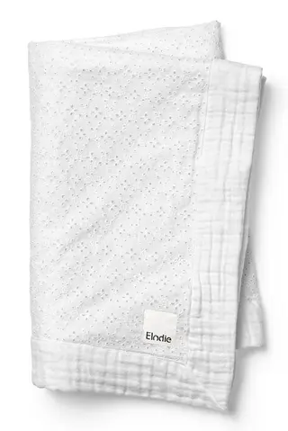 Produktfoto för Elodie Bomullsfilt Broderie Anglaise