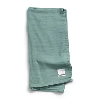 Produktfoto för Elodie Details bamboo muslin blanket 1-p, mineral green