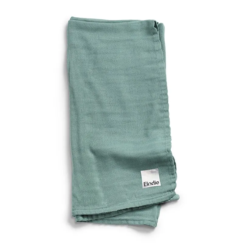 Alternativ bild 0 för Elodie Details bamboo muslin blanket 1-p, mineral green