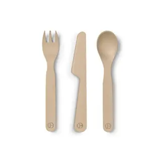 Produktfoto för Elodie Details bestick 3 delar, pure khaki