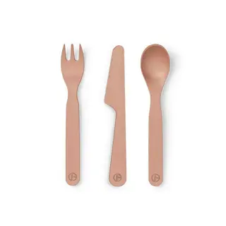 Produktfoto för Elodie Details bestick 3 delar, soft terracotta
