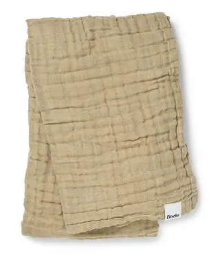 Produktfoto för Elodie Details crinkled blanket, pure khaki