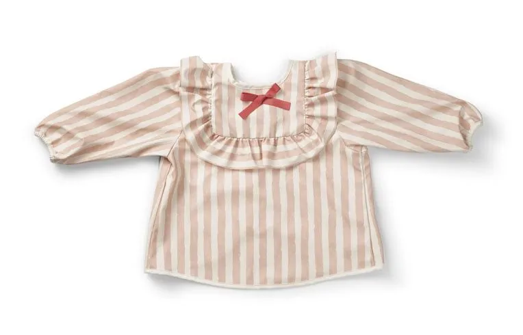 Bild 1 för Elodie Details haklapp med ärm Candy Stripes