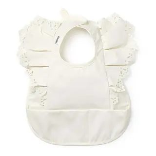 Produktfoto för Elodie Details haklapp Vanilla White