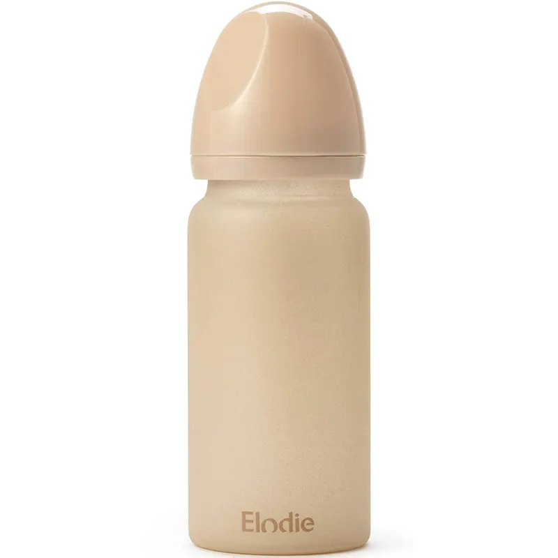 Bild 1 för Elodie Details nappflaska glas, pure khaki