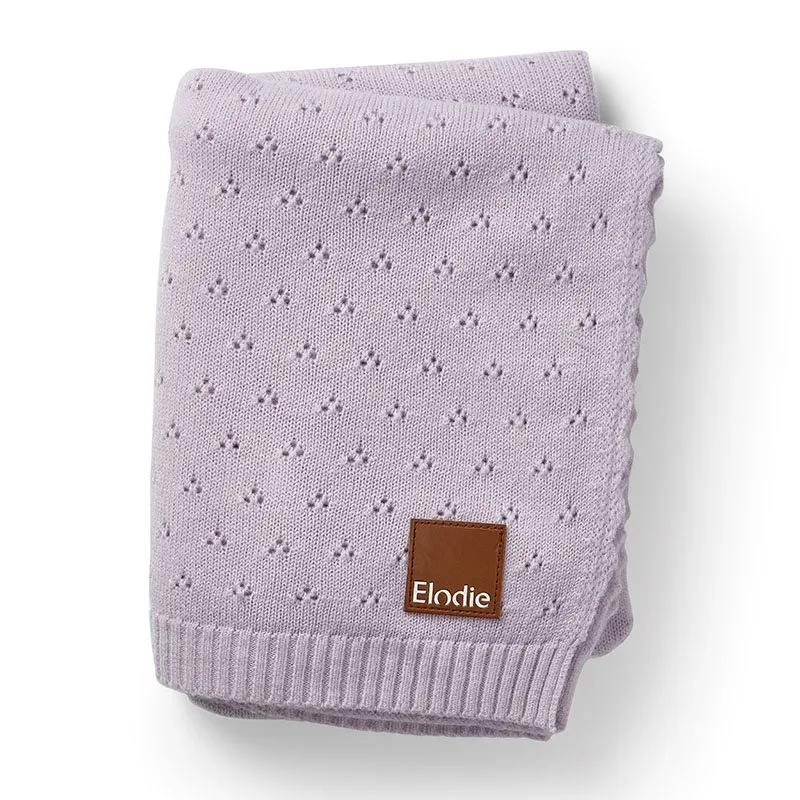 Bild 1 för Elodie Details pointelle filt, lavender love