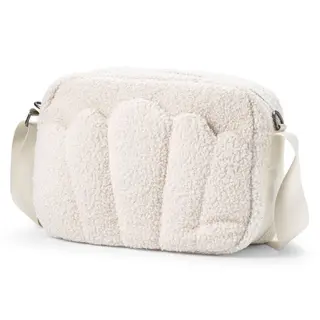 Produktfoto för Elodie Details skötväska crossbody, white bouclé