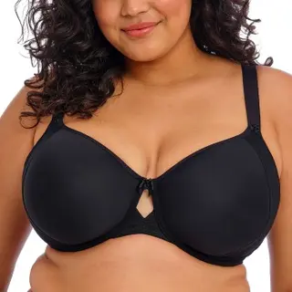 Produktfoto för Elomi BH Nerina Underwire Moulded Spacer Bra Svart I 75 Dam