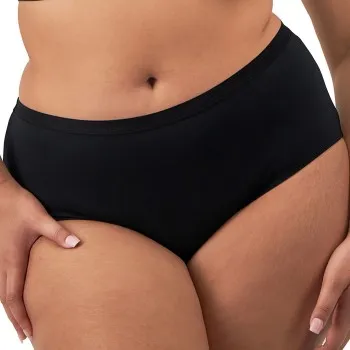 Alternativ bild 0 för Elomi Trosor Downtime Short Svart viskos 3XL Dam