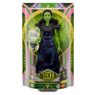Produktfoto för Elphaba Sjungande Docka, Wicked Movie Melody, Ålder 4+