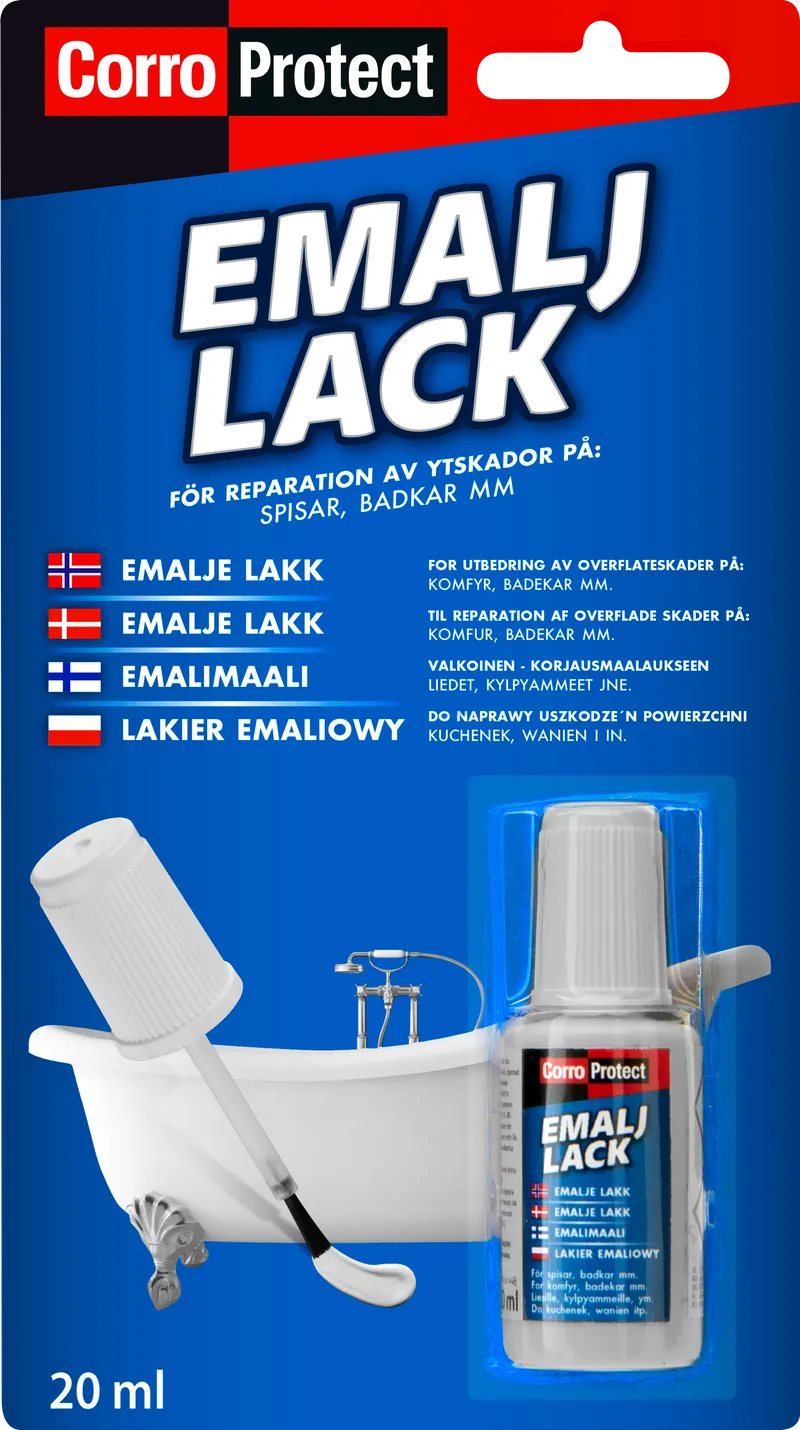 Alternativ bild 0 för EMALJLACK VIT 20ML | Beijerbygg Byggmaterial