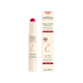 Produktfoto för Embryolisse Color Balm 3-In-1 Stick Intense Red - 2,5 g