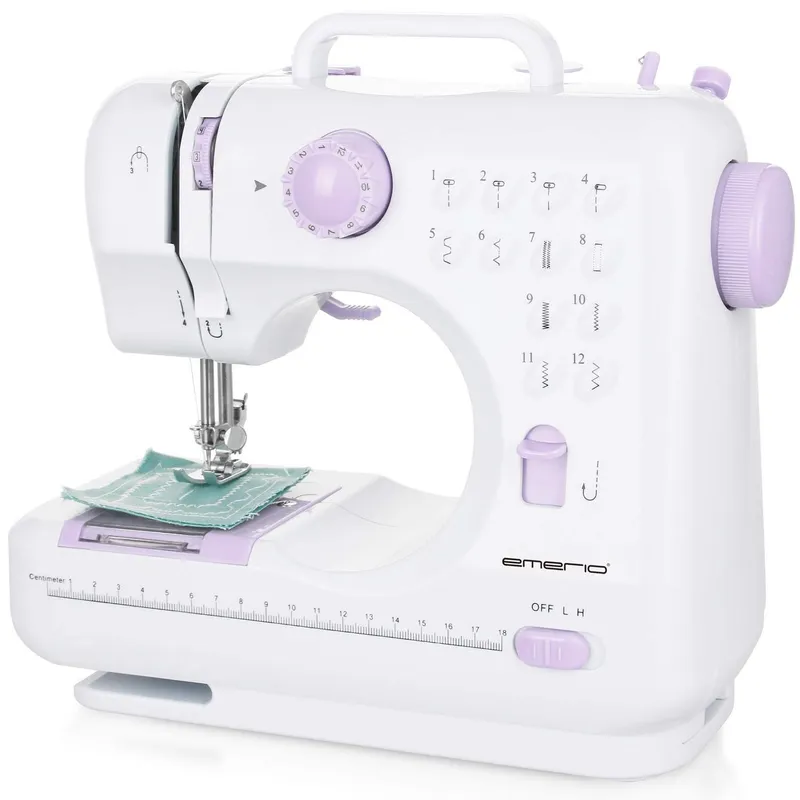 Bild 1 för Emerio SEW-121820 - Symaskin - 12 stygn - 1 fyrstegsknapphål