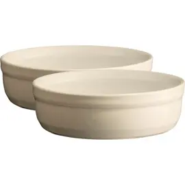 Produktfoto för Emile Henry Crème brûlée formar 2 st, cream