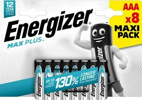 Alternativ bild 0 för Energizer AAA-batteri Max Plus Alkali-mangan 1.5 V 8 stk
